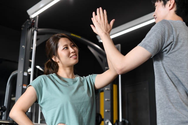 継続的なトレーニングによるシェイプアップ